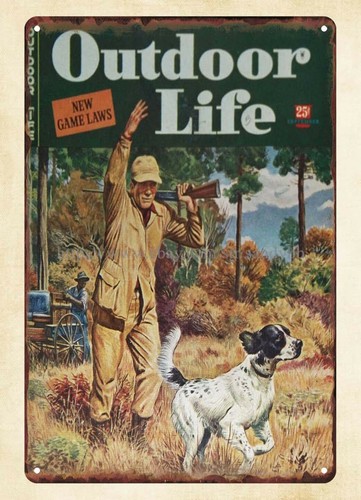Outdoor Hunting Dogs - غلاف مجلة OUTDOOR LIFE لعام 1944،