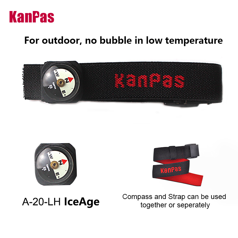 Outdoor Hunting Guide - بوصلة KANPAS ICEAGE مع حزام للمعصم