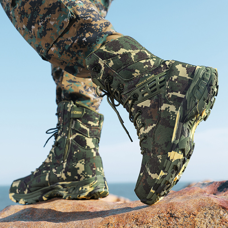 Outdoor Hunting Boots For Men - عالية الجودة الرجال الأحذية في الهواء