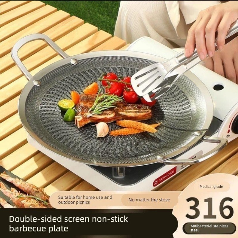 مقلاة شواء متعددة الوظائف من ا - مراجعة Outdoor Hunting Kitchen وسعره