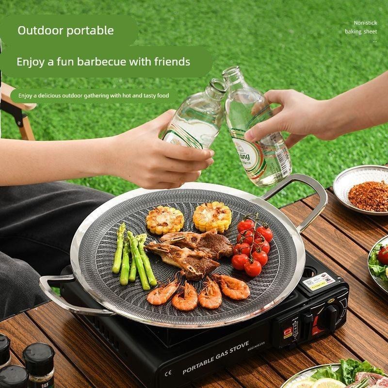 مقلاة شواء متعددة الوظائف من ا - مراجعة Outdoor Hunting Kitchen وسعره