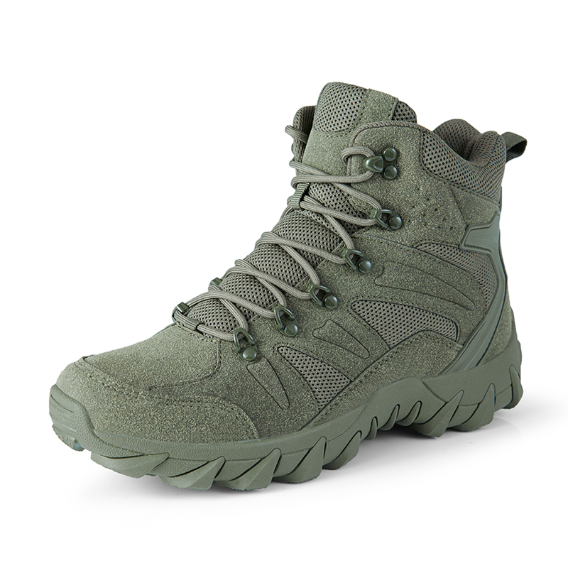الصحراء القتالية أحذية التدريب - مراجعة Outdoor Hunting Boots For Men وسعره