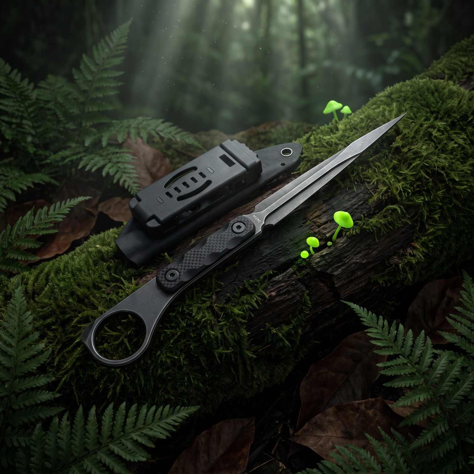 سكين صيد ذو نصل ثابت من الفولا - مراجعة Outdoor Hunting Gifts وسعره