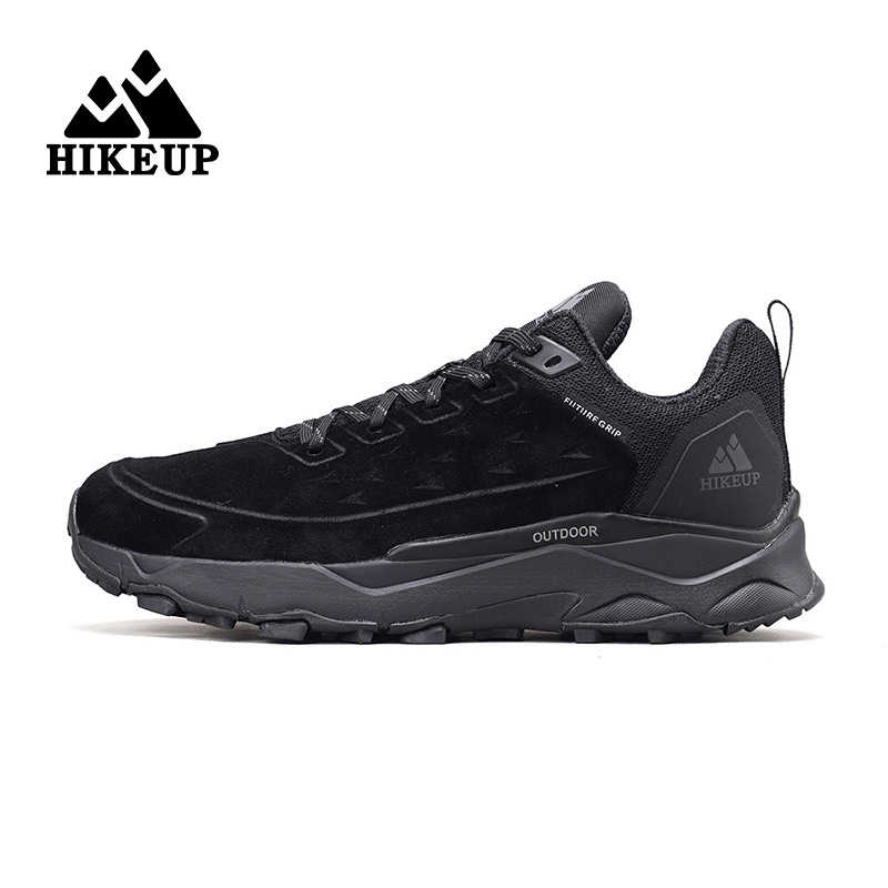 HIKEUP المطاط تسولي خففت أحذية - مراجعة Outdoor Hunting Boots For Men وسعره