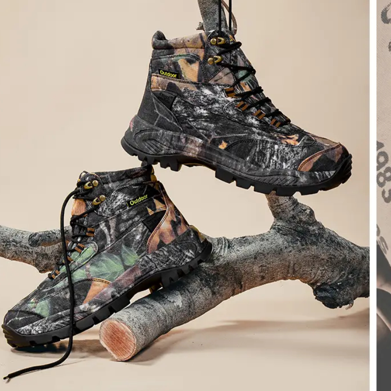 الرجال عالية أعلى التمويه أحذي - مراجعة Outdoor Hunting Boots For Men وسعره