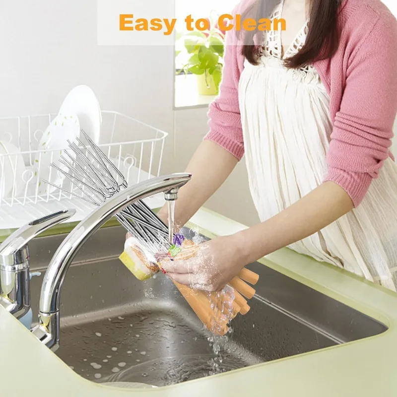 أسياخ شواء طويلة قابلة للتمديد - مراجعة Outdoor Hunting Kitchen وسعره