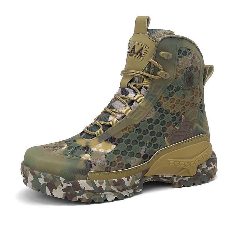 أحذية رجالية للمشي لمسافات طوي - مراجعة Outdoor Hunting Boots For Men وسعره