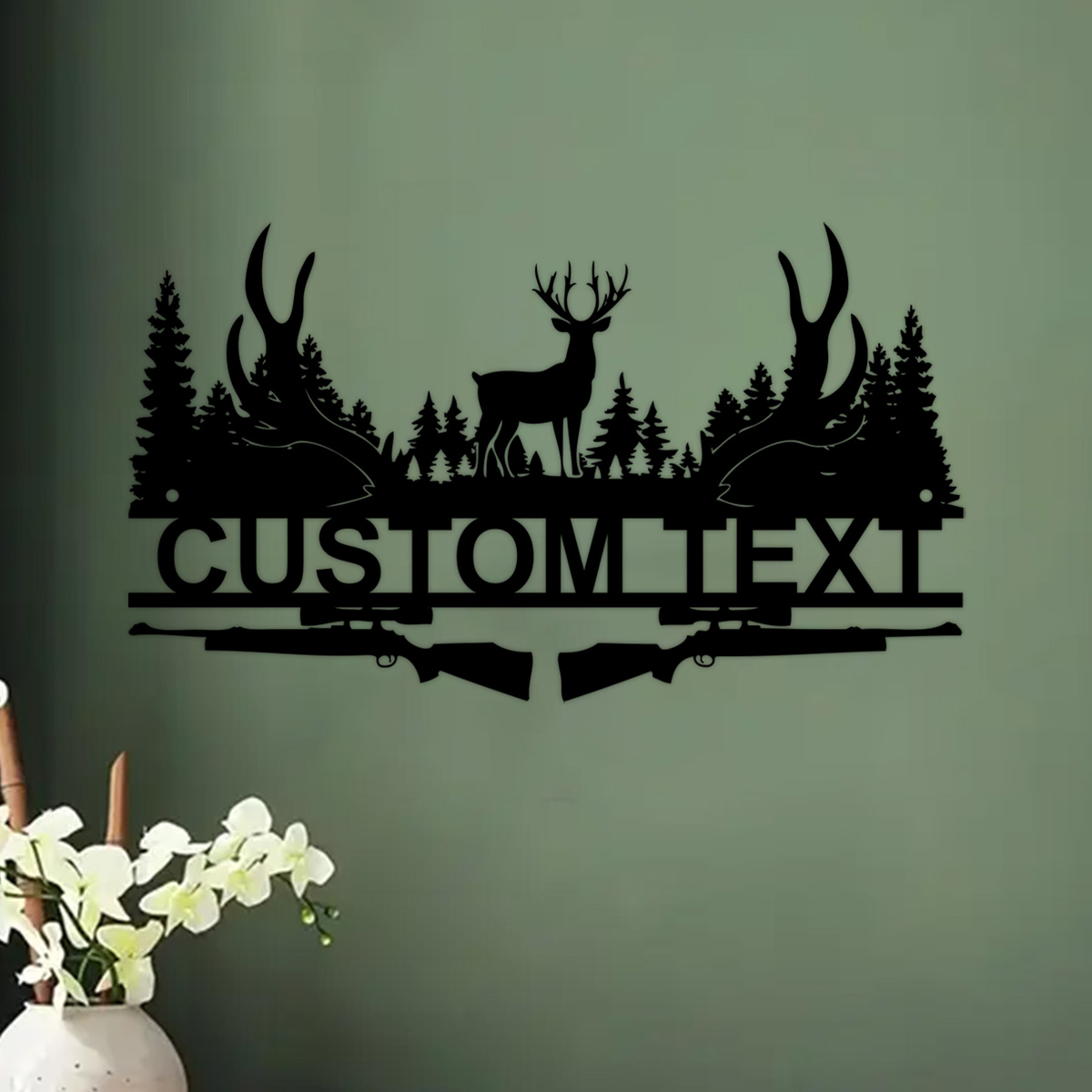 علامة معدنية مخصصة لكابينة الغ - مراجعة Outdoor Hunting Gifts وسعره