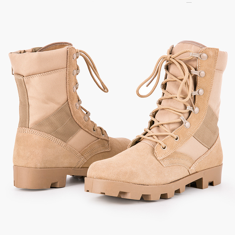 أحذية كاحل مموهة للرجال، أحذية - مراجعة Outdoor Hunting Boots For Men وسعره