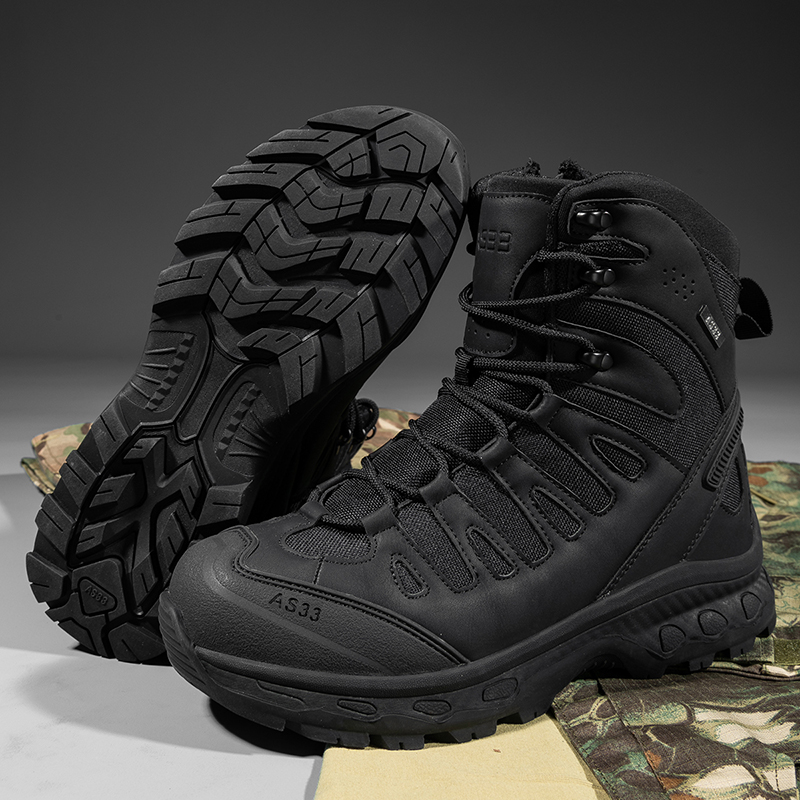 جديد الرجال الأحذية التكتيكية  - مراجعة Outdoor Hunting Boots For Men وسعره