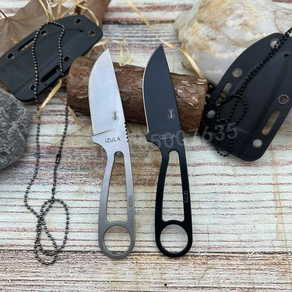 IZULA عالية القوة سكين مستقيم  - مراجعة Outdoor Hunting Gifts وسعره
