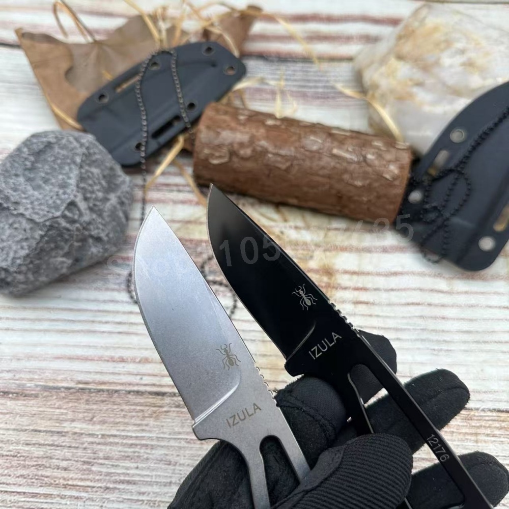 IZULA عالية القوة سكين مستقيم  - مراجعة Outdoor Hunting Gifts وسعره