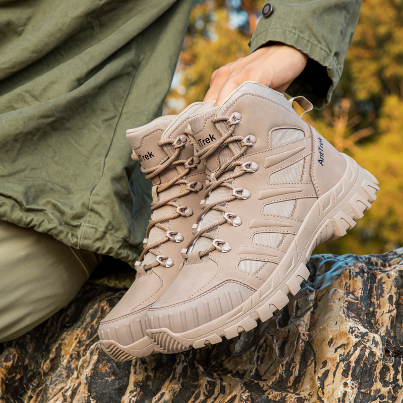 أحذية تكتيكية للرجال مقاومة لل - مراجعة Outdoor Hunting Boots For Men وسعره