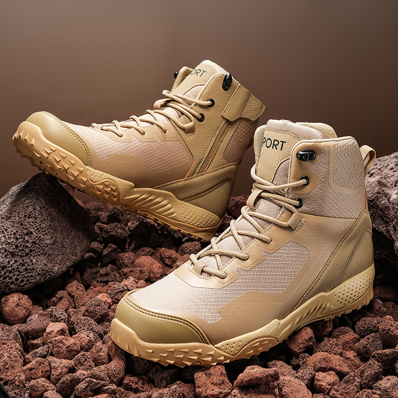 أحذية تكتيكية جديدة للرجال للت - مراجعة Outdoor Hunting Boots For Men وسعره