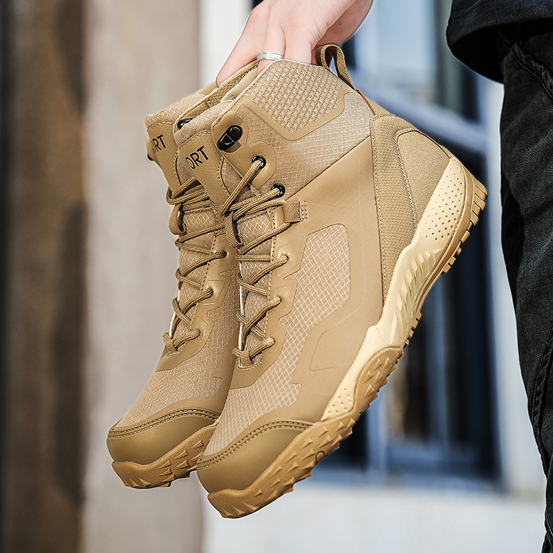 أحذية تكتيكية جديدة للرجال للت - مراجعة Outdoor Hunting Boots For Men وسعره
