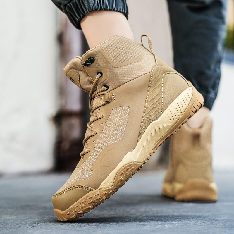 أحذية تكتيكية جديدة للرجال للت - مراجعة Outdoor Hunting Boots For Men وسعره
